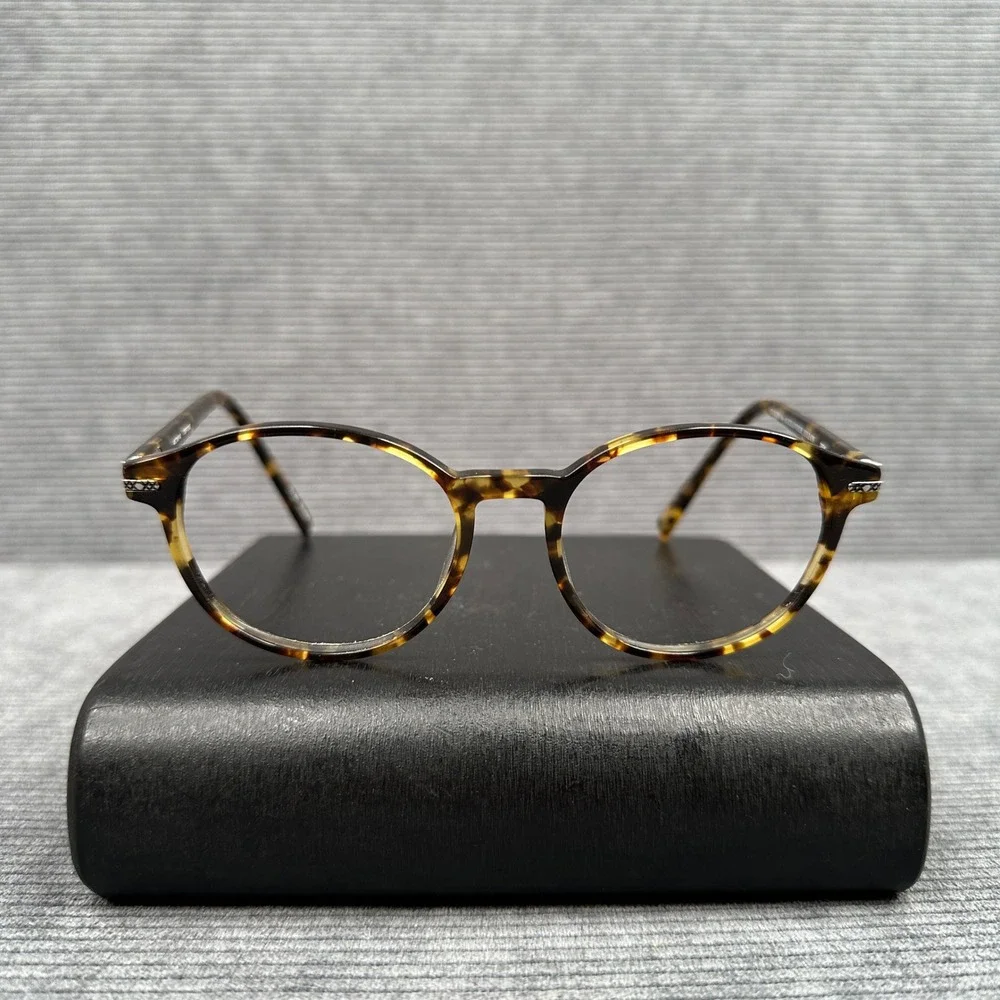 Colours by Alexander Julian Drew Tortoise‎ Round Eyeglass Frames 49-18-140